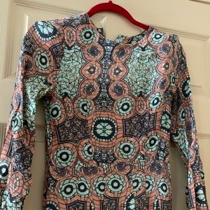 H&M long sleeve maxi dress